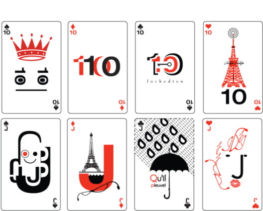 Figure 1. Playing card designs
